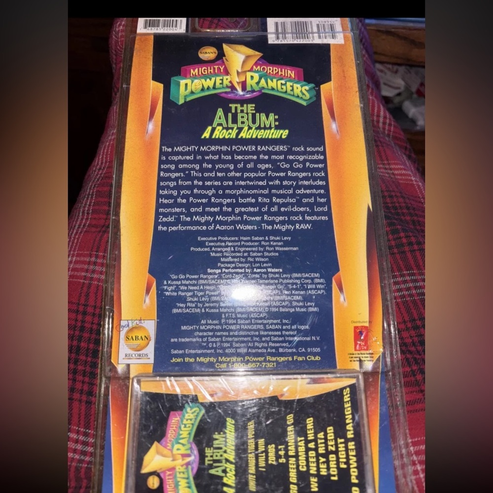 Mighty Morphin Power Rangers The Album A Rock Adventure